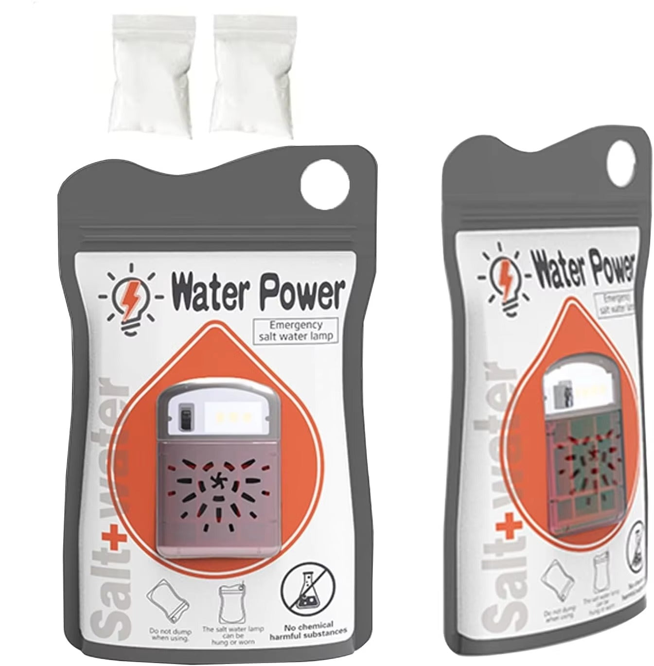 Water-Powered Emergency Camping Light